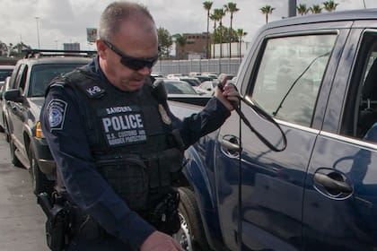Los agentes de CBP descubrieron el cargamento en la camioneta del mexicano