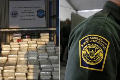 Los agentes de la CBP decomisaron más de 151 kilogramos de cocaína ocultos en un camión que transportaba piezas de remolque