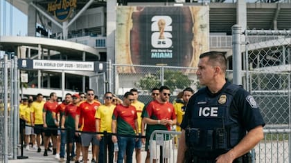 Los agentes del ICE estarán presentes en Florida durante el partido entre Colombia y Portugal en Miami como parte del operativo de seguridad