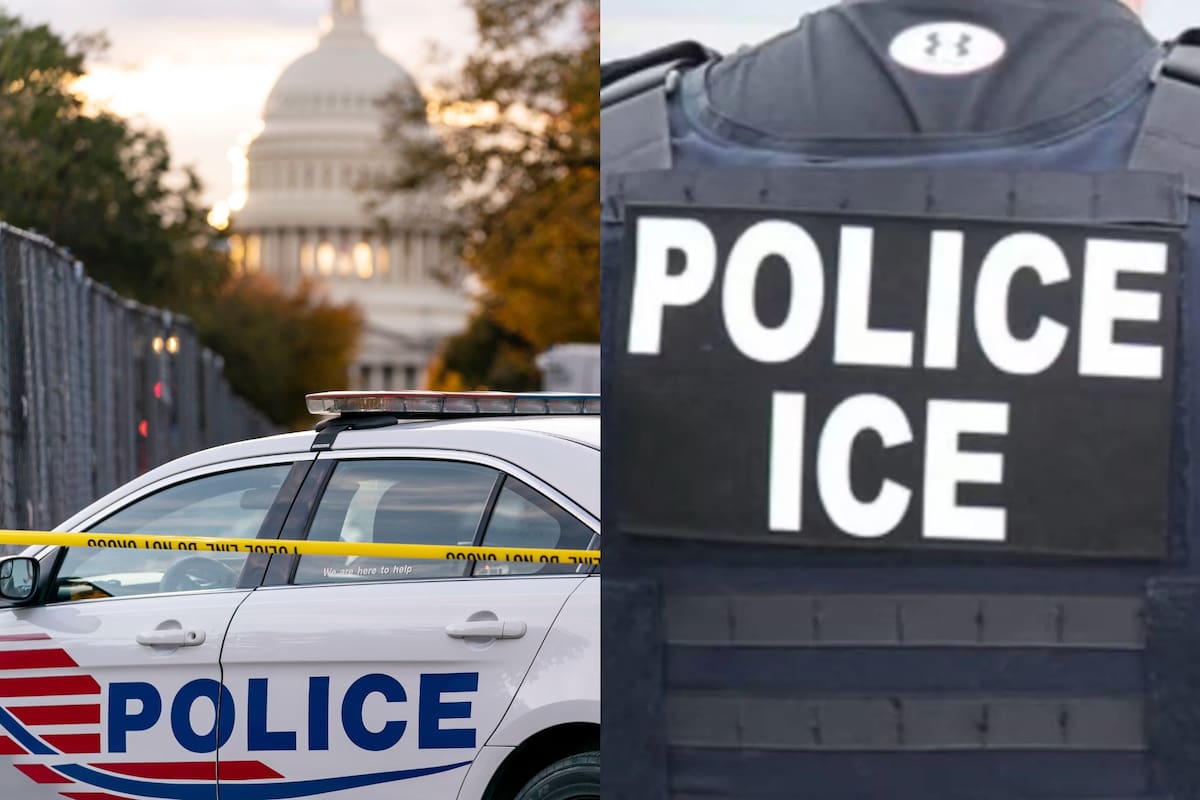 Los agentes del ICE se unieron a los operativos de la policía de Washington D.C. y se enfocan en estos trabajadores migrantes