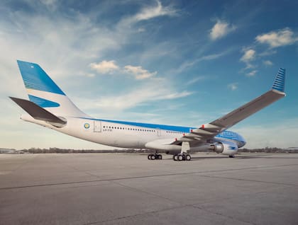 Los airbus 330 de Aerolíneas