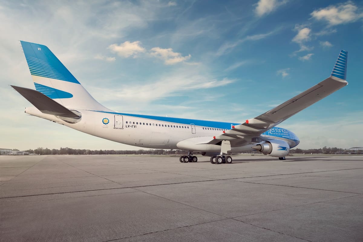 Los Airbus A330 de Aerolíneas