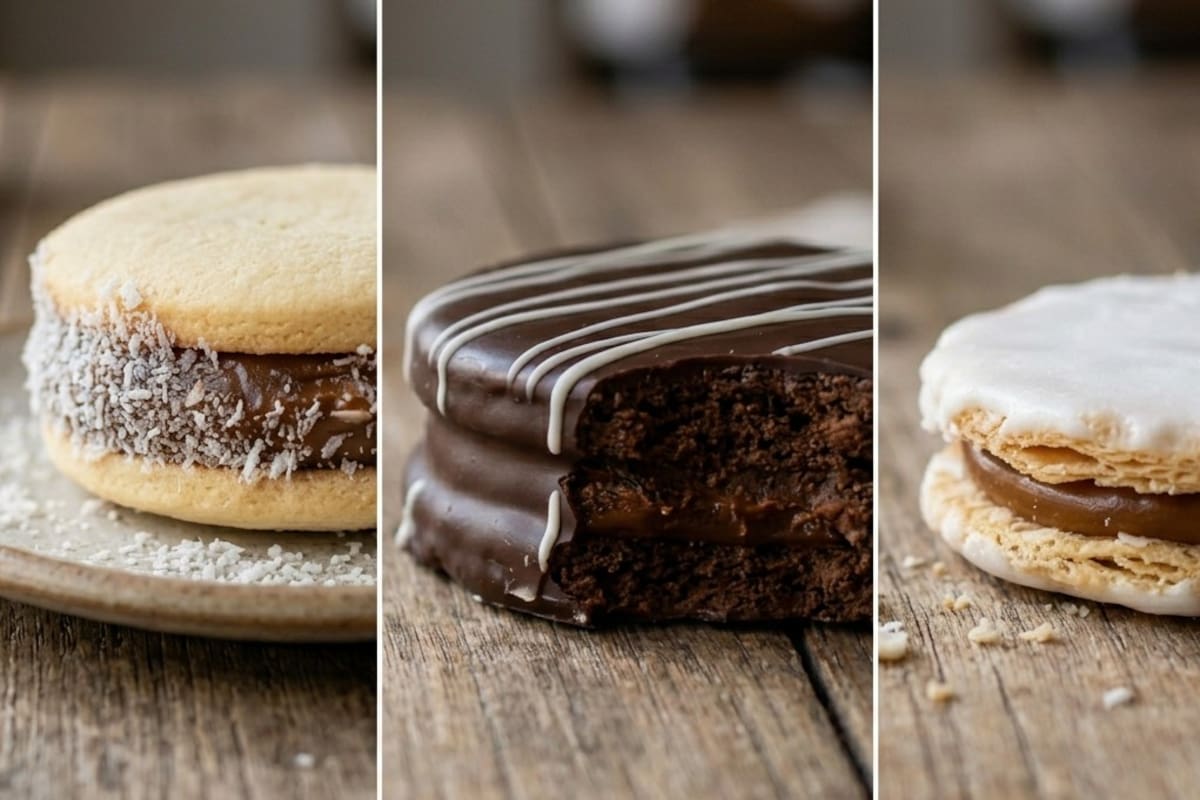 Los alfajores argentinos tienen muchas variantes según su manera de producirlos y las regiones que los crearon