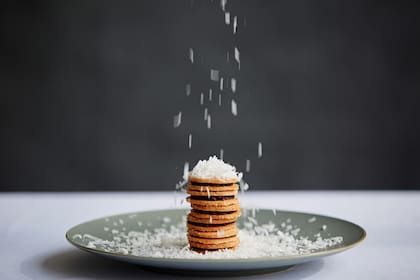 Los alfajores de coco y limón son muy fáciles de realizar (Foto ilustrativa Unsplash)