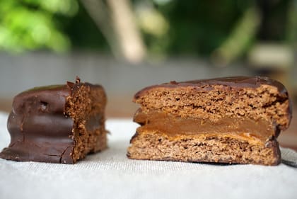 Los alfajores Entre Dos fueron creados por una pareja