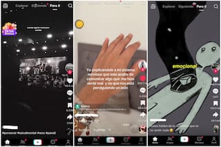 La cadena de videos que encontró su familia en su cuenta de TikTok