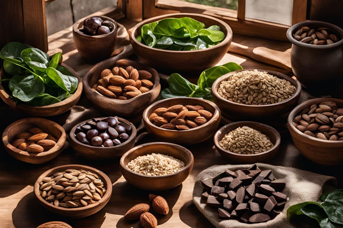 Los alimentos ricos en magnesio colaboran con el proceso de absorción de la vitamina D