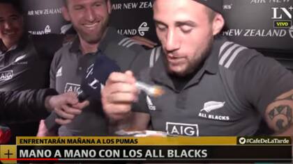 Los All Blacks en una charla íntima