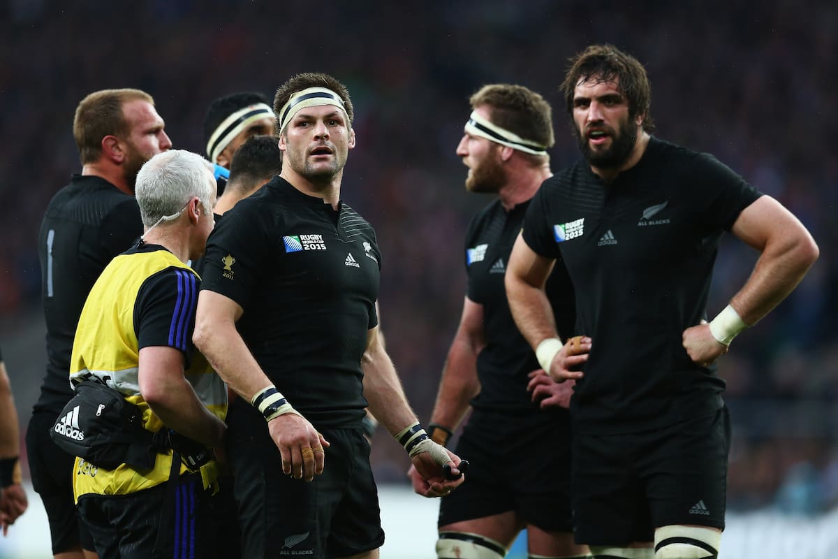 Los All Blacks, rivales de los Pumas en la primera de las semifinales del Mundial de Rugby 2023