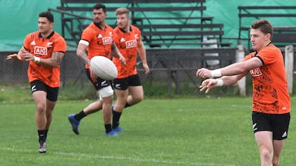 Los All Blacks se entrenaron en SIC