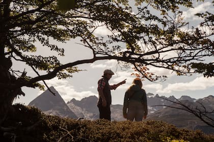 Los alrededores de Llanos del Castor, en Tierra del Fuego.