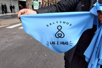 Los alrededores del Congreso durante el debate