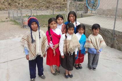 Los alumnos de la Escuela Primaria Nº 319 “San Antonio María Clara”