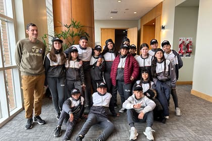Los alumnos de primer año del Instituto Técnico José Hernández de Wenceslao Escalante, Córdoba