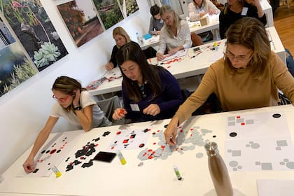 Los alumnos vienen del país y también países limítrofes, y adaptan su idiosincrasia al paisaje. Trabajan en equipo y se enriquecen.