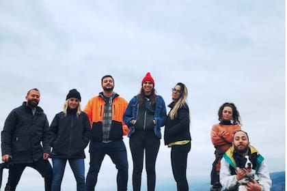 Los amigos fueron su gran fuente de contención.