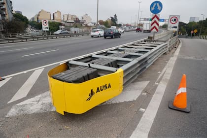 Los amortiguadores de impacto fueron colocados en más de 50 puntos considerados críticos de las autopistas
