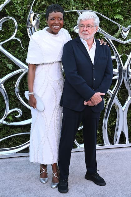 Los anfitriones, Mellody Hobson y George Lucas
