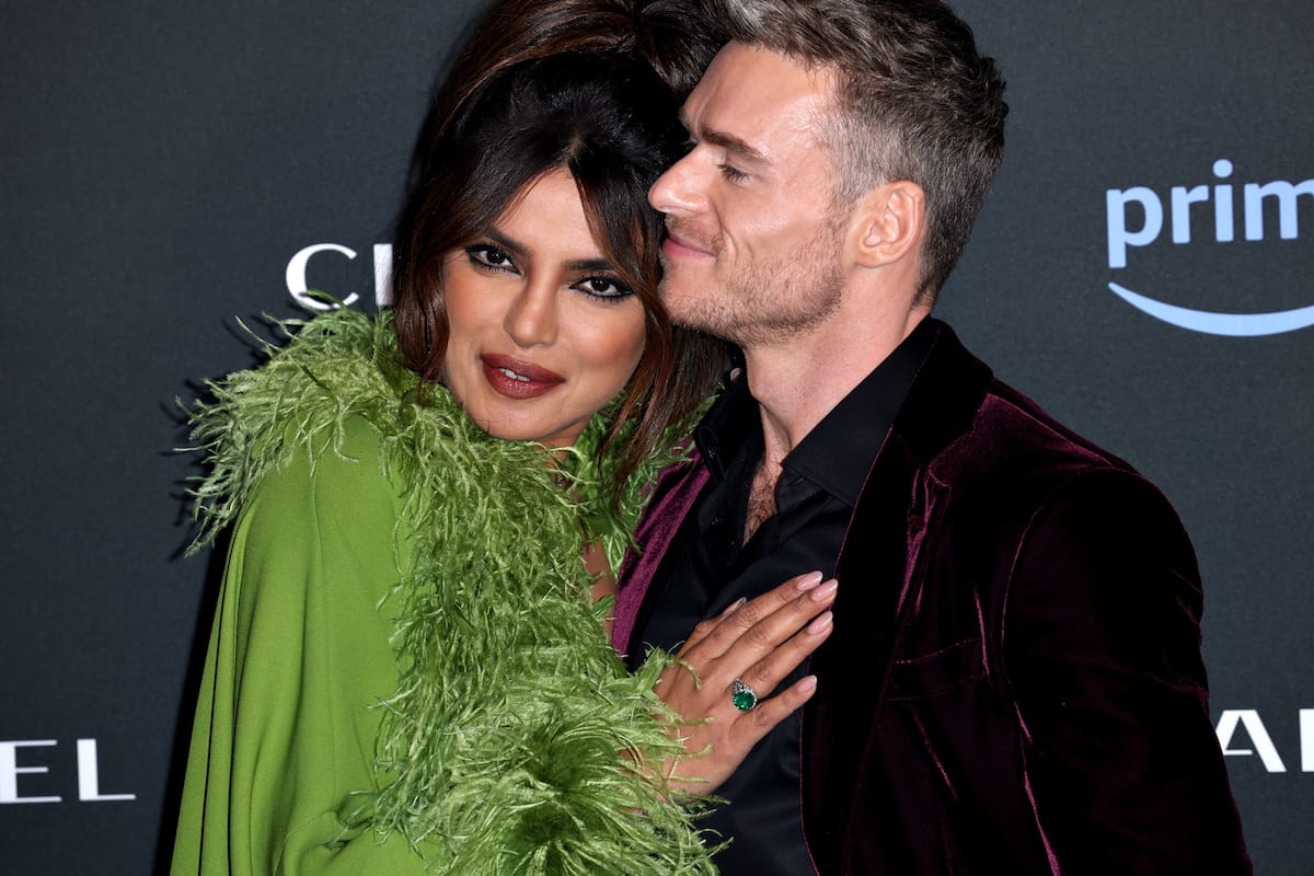 Priyanka Chopra junto a Richard Madden, los protagonistas de la nueva serie de Amazon Citadel
