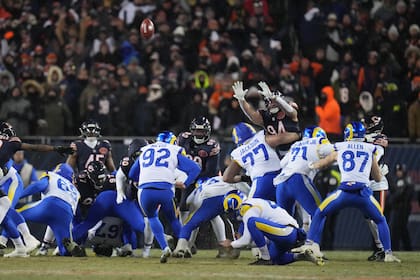 Los Angeles Rams vencieron a los Chicago Bears y jugarán una final de conferencia de la NFL