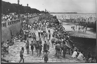 Barriles de cerveza, un balneario popular y personajes distinguidos en la Costanera Sur