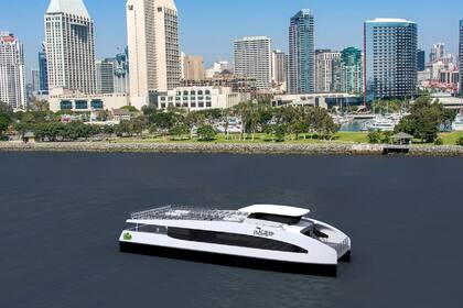 Los antiguos ferries de la ruta San Diego-Coronado serán reemplazados por embarcaciones eléctricas