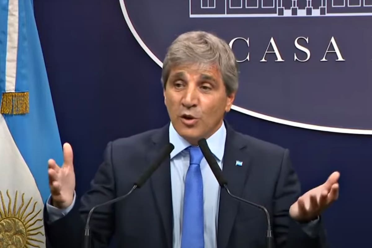 Los anuncios de Luis Caputo fueron respaldados por el sector empresario