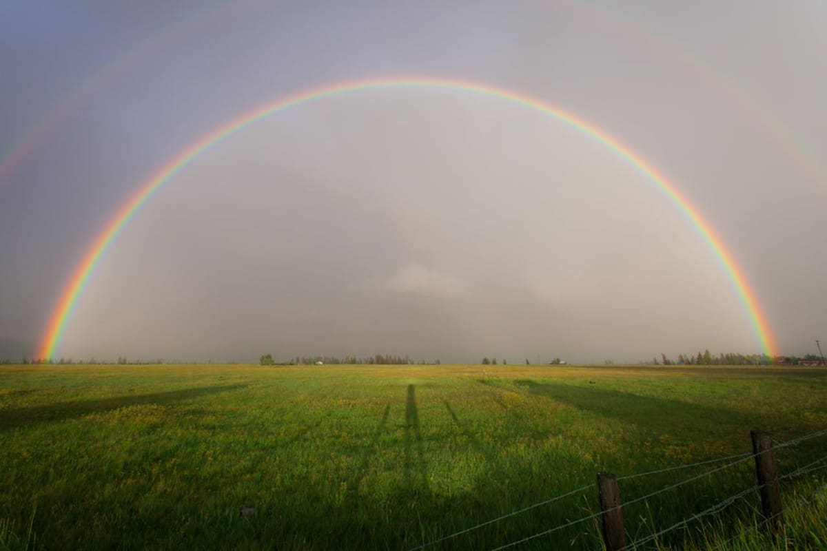Los arcoíris son un auténtico milagro de la naturaleza