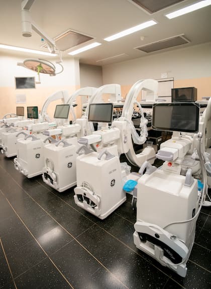 Los Arcos en C incorporados al Garrahan forman parte del plan de renovación tecnológica del hospital y reemplazan equipamiento que tenía más de 15 años de uso