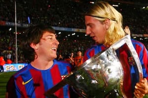 Los argentinos ganaron la Champions 2006 con el conjunto culé (Foto: X)