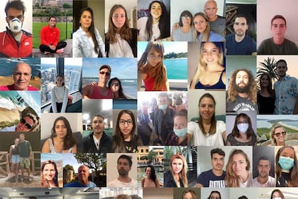Argentinos que estuvieron varados en Australia