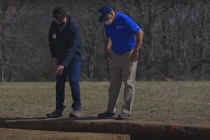 Los arqueólogos anunciaron un sorprendente hallazgo en la excavación histórica que recientemente descubrió los contornos del fuerte en el primer asentamiento inglés permanente en Maryland
