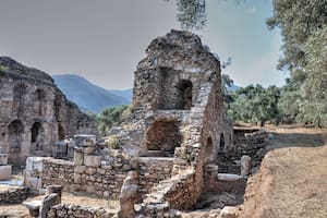 Los arqueólogos respondieron un secreto del Imperio Romano en Nisa, Turquía