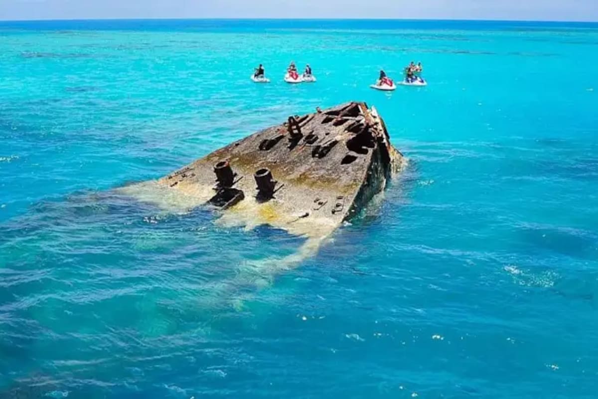 Los arrecifes que rodean Bermuda se han cobrado alrededor de 300 embarcaciones a lo largo de los siglos
