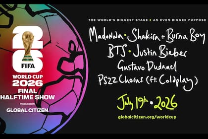 Los artistas confirmados para el show de medio tiempo de la final del Mundial 2026
