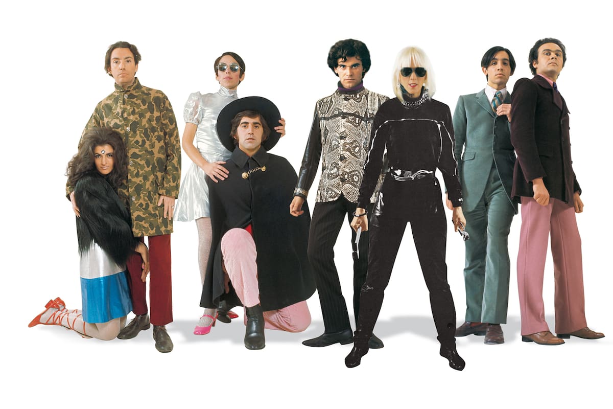 Los artistas Dalila Puzzovio, Carlos Squirru, Delia Cancela, Pablo Mesejean, Edgardo Giménez, Marta Minujín, Alfredo Rodríguez Arias y Juan Stoppani, figuras clave del Instituto Di Tella: el fotomontaje es de Edgardo Giménez