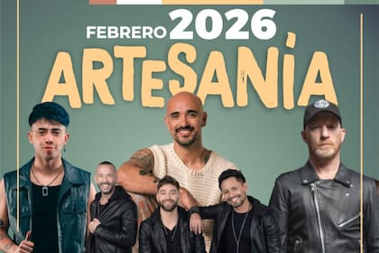 Los artistas que tocan en la Fiesta Nacional de la Artesanía 2026 en Colón, Entre Ríos