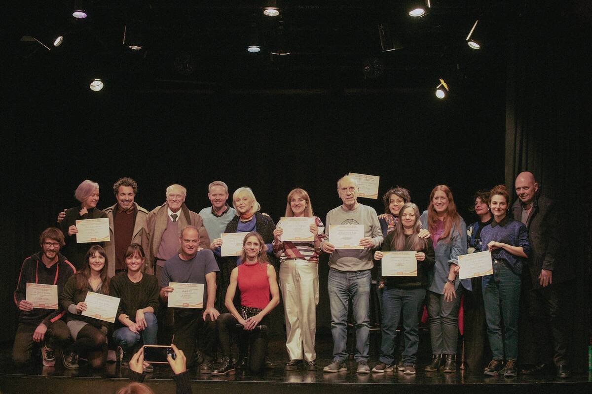 Los artistas y productores que recibieron reconocimientos