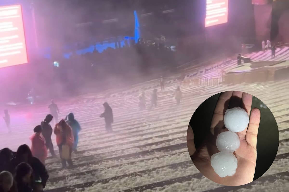 Los asistentes al concierto de Louis Tomlinson corrieron a resguardarse, pero no todos encontraron un lugar seguro