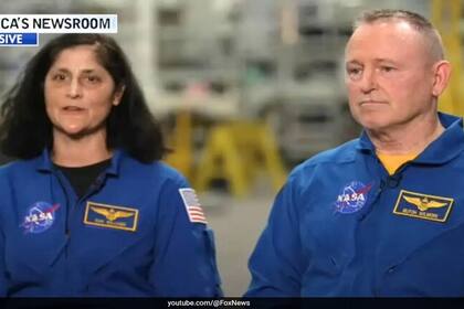 Los astronautas brindaron su primera entrevista a Fox News