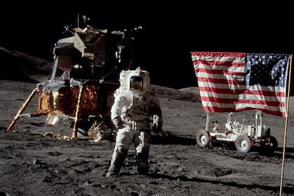 Los astronautas del Apolo 11 inspiraron a Enrique Febbraro a celebrar la amistad en la fecha de su alunizaje