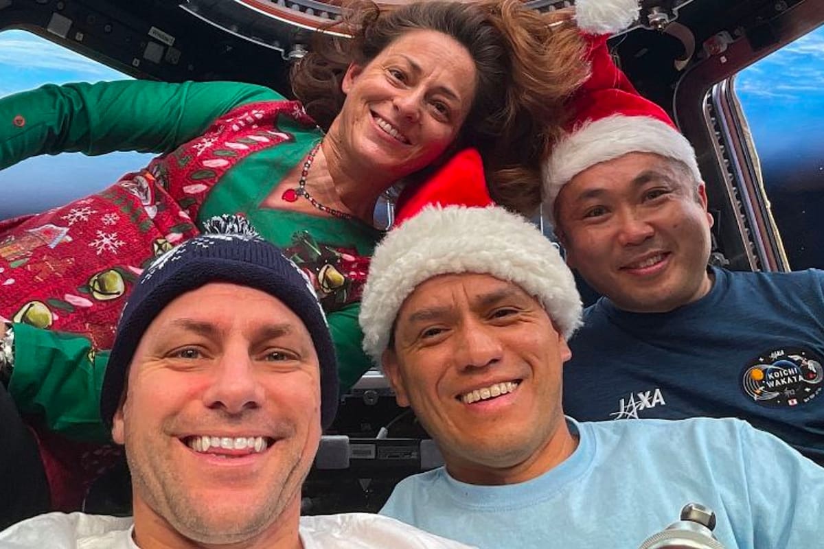 Los astronautas pasaron Navidad en el espacio, aunque para ese entonces ya todo se había complicado en la nave