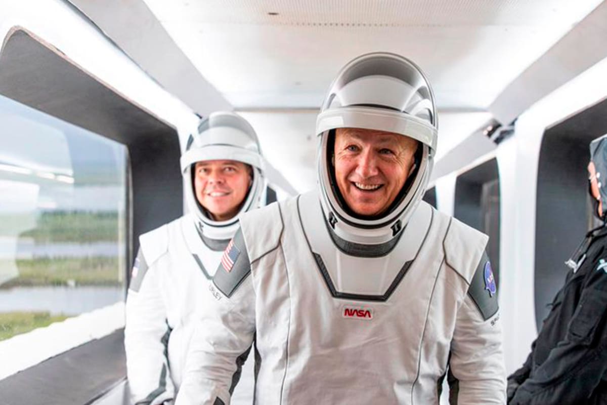 Los astronautas Robert Behnken y Douglas Hurley serán los tripulantes de la Crew Dragon en su viaje a la Estación Espacial Internacional (EEI) para dar inicio a una nueva etapa en la conquista del espacio: los vuelos privados