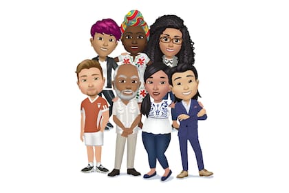 Los Avatares de Facebook permiten crear un personaje virtual a medida de los usuarios para realizar comentarios, expresarse de forma creativa en los chats de Messenger y en muchos otros espacios de la red social