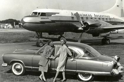 Los aviones Convair CV-240 realizaban vuelos de cabotaje