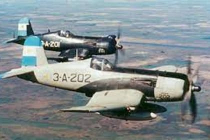 Los aviones Corsars F4U-5 de la Segunda Escuadrilla Aeronaval de Ataque estaban listos para participar si estallaba un conflicto armado con Chile por el islote Snipe
