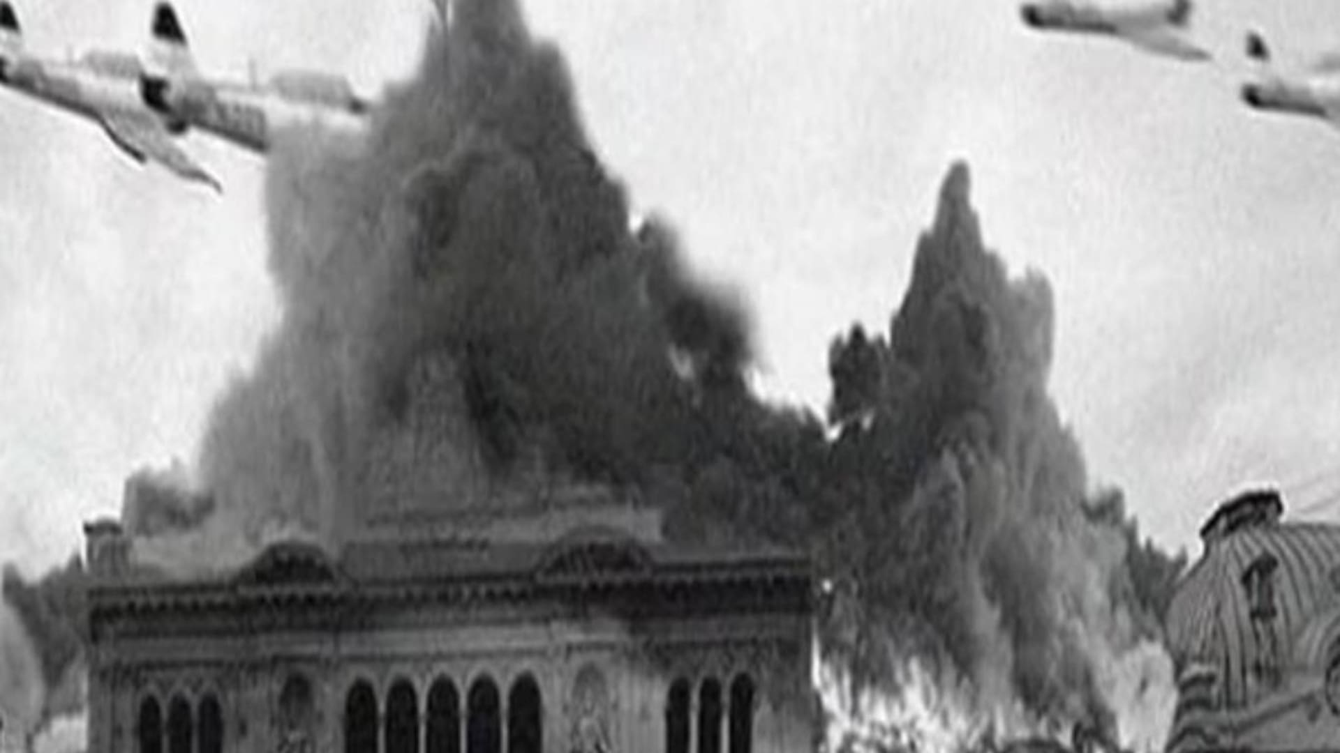 Los aviones de la Marina bombardearon la Casa Rosada y la Plaza de Mayo con la intención de matar a Juan Domingo Perón el 16 de junio de 1955