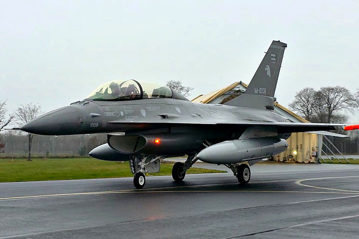 Los aviones F-16 arribarán este viernes al Área Militar Río Cuarto, en la provincia de Córdoba