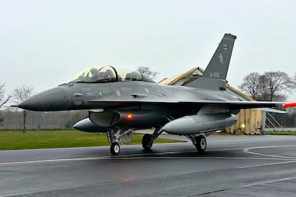 Los aviones F-16 arribarán este viernes al Área Militar Río Cuarto, en la provincia de Córdoba