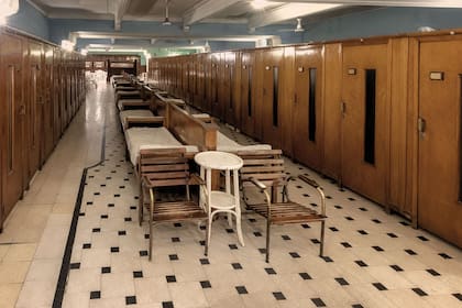 Los baños turcos del hotel.